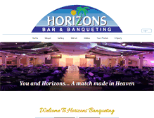 Tablet Screenshot of horizonsbar.com